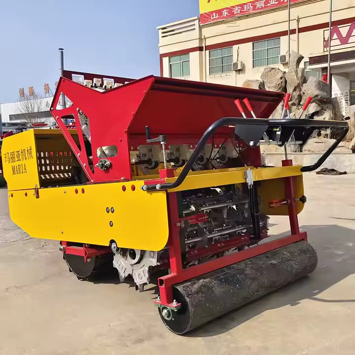 Customized lay plantè 30 grenn/minit plante to ak pwoteksyon plantules kouvèti traktè monte 6 ranje presizyon lay seeder